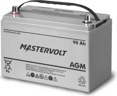 Produktbild von Mastervolt Agm-batterie 90ah 12v Durchsichtig  Durchsichtig One Size