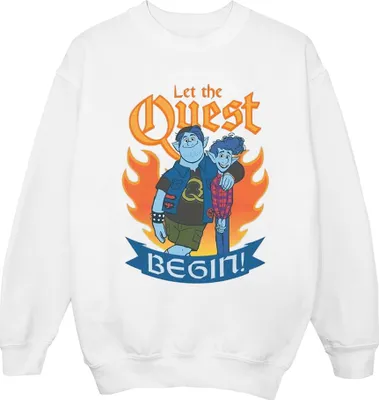 Produktbild von Disney - "Onward Let The Quest Begin" Sweatshirt für Herren BI43212 (M) (Weiß)