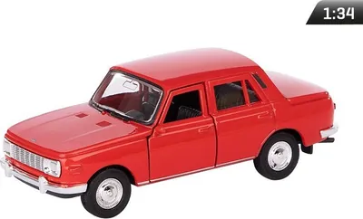 Zdjęcie produktu dla Model 1:34, WARTBURG 353, czerwony (A884W353C)