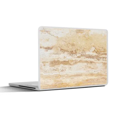 Produktbild von MuchoWow® Laptop Aufkleber Sticker Cover Marmor - Sand - Textur 40x30 cm - Laptop Dekoration - Selbstklebend