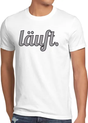 Produktbild von style3 läuft Herren T-Shirt Funshirt Spruchshirt Shirt