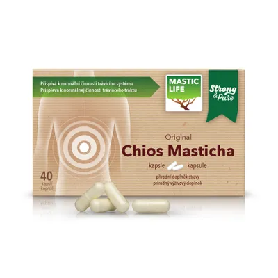 Immagine prodotto di Chios Masticha Strong&Pure 40 capsule