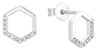 Produktbild von s.Oliver Damen Ohrringe 2031421 Silber Zirkonia