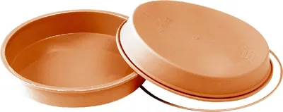 Produktbild von Silikomart Rundform Ø26cm H 4,5cm Silikon, terracotta