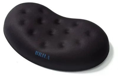 Immagine prodotto di Poggiapolsi per mouse - Memory foam - Ergonomico - 13 x 8 x 2 cm - Nero