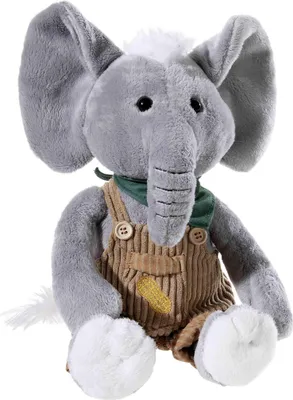Produktbild von Heunec LATZHOSEN-GANG Elefant Eddie Erdnuss Größe 35 cm