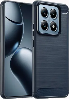 Zdjęcie produktu dla imoshion Brushed Backcover dla Xiaomi 14T Pro - ciemnoniebieski