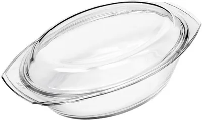 Image de SIMAX Glas Schüssel ovalflacher Deckel 138038 8593419414640