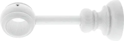 Produktbild von Ausziehbare Holzhalterung 20x164 mm. Weiß