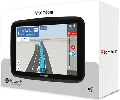 Obrázok produktu pre TomTom GO Classic, Bulharská, Čeština, Dánsky, Nemčina, Angličtina, Španielčina, Estónska, Fínsky,..., Albánsko, Andorra, Argentína, Austrália, Rakúsko, Belgicko, Bosna a Hercegovina, Brazília,..., 2D/3D, 15,2 cm (6"), 1280 x 720 px, 32 GB