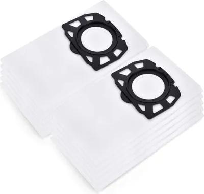 Produktbild von Staubsaugerbeutel für Kärcher 2.863-006.0 MV4 Staubsaugerbeutel 10 Stück Vliesfilterbeutel Ersatz für Karcher Staubsauger WD4 WD5 WD5 /