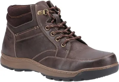 Image de Hush Puppies - Bottes pour homme "Grover", cuir FS7857 (39,5 EU) (Marron)