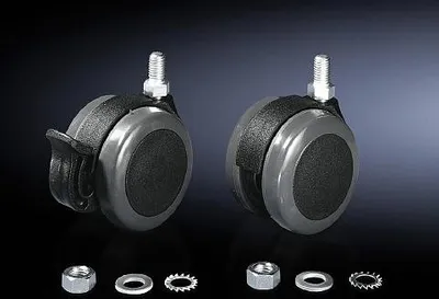 Produktbild von Rittal Steckgehäuse-Rollensatz - Black Gray