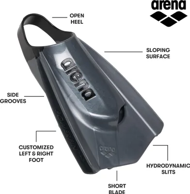 Image de Palmes Arena Powerfin Pro II noires