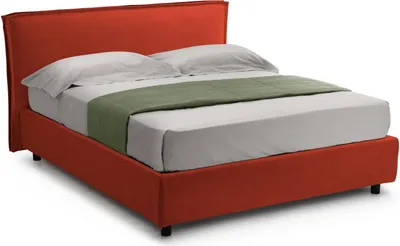 Produktbild von Brunate - Doppelbett, Orange, Matratze Inklusive  Italy