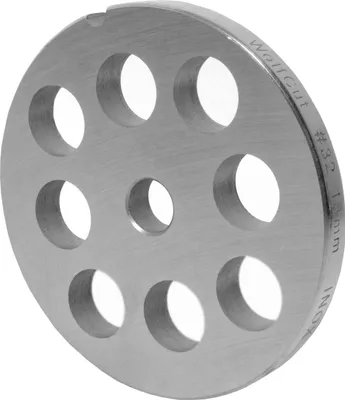 Produktbild von Fleischwolfscheibe, Lochscheibe aus Inox Stahl Größe 32 in 18,0 mm Bohrung von WolfCut