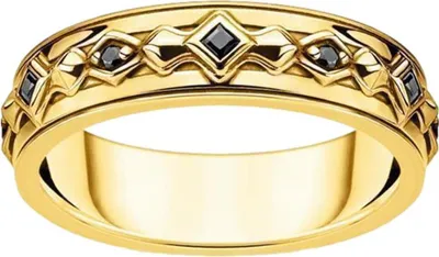Obrázok produktu pre Thomas Sabo - TR2306-414-11-56 - Prsteň - Dámsky - Striebro 925 pozlátené - šírka 56