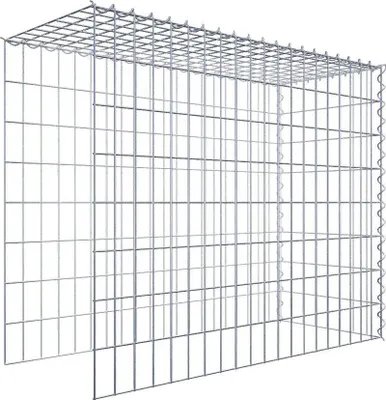 Produktbild von Anbaugabione Typ 4 100 cm x 80 cm x 40 cm (L x H x T), Maschenweite 5 cm x 10 cm, Spirale