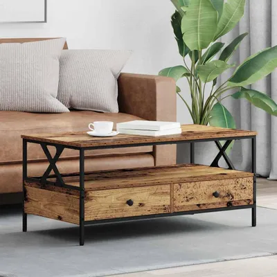 Produktbild von Möbel Couchtisch Altholz 100 x 51 x 45 cm Holzwerkstoff - Couchtische 874094