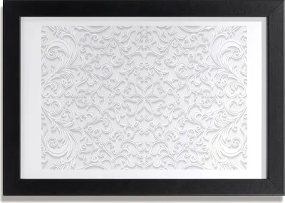 Produktbild von Bild 30x20 MDF-Rahmen, Wandkunst Verzierungen