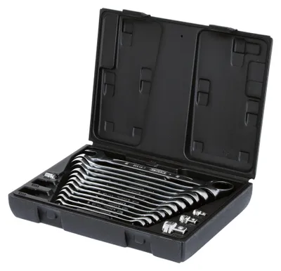 Produktbild von KS Tools 503.4266, Chrom-Vanadium-Stahl, 72 Stück(e), DIN 3113, ISO 3318, DIN 3120, ISO 1174, 16 Stück(e), 1,73 kg