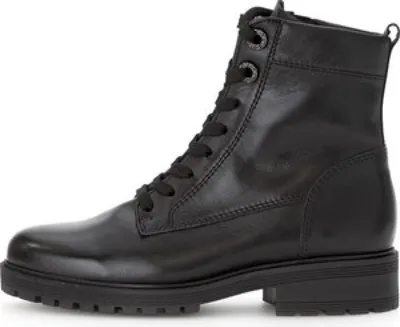 Produktbild von Gabor Comfort Weite H Wechselfußbett Schnürstiefel Schwarz