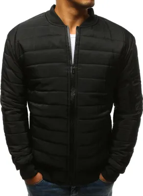 Produktbild von Dstreet Mens gesteppte Bomberjacke Jacke Teller schwarz XXL