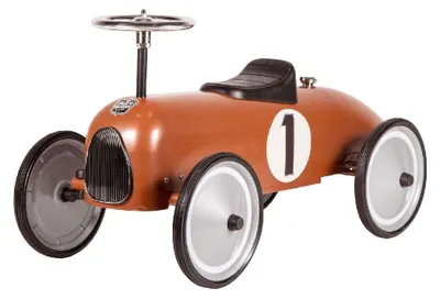 Produktbild von Retro Roller Rutschauto Chester bronze Retro Spielzeugauto