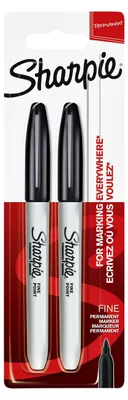 Image de Sharpie Marqueur fin 2pcs - noir