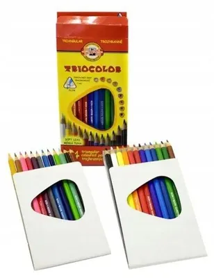 Produktbild von Koh-I-Noor Triocolor Künstler-Buntstifte 24 Farben