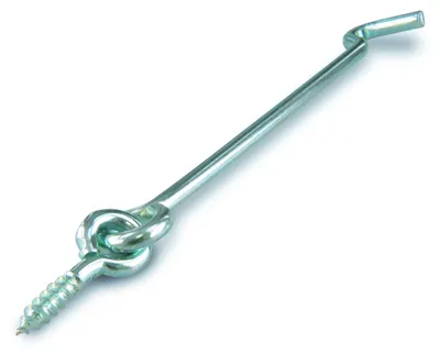 Produktbild von suki. Sturmhaken 120 x 4,4 mm mit Öse und Schraube 2 Stk.