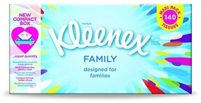 Image de Kleenex Family Mouchoir en papier, paquet de 1