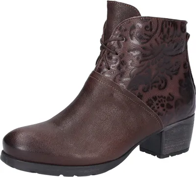 Image de Bottines à lacets pour femmes en marron