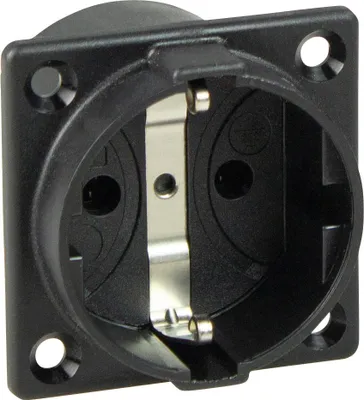 Immagine prodotto di AS Schwabe 45081 Presa di corrente da incasso nera (45081)