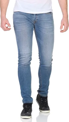 Produktbild von Diesel Jeans Herren Sleenker-X Skinny-Fit Hose Farbe: Mittelblau R80AC Größe: W33 L32