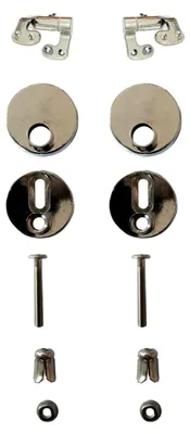 Produktbild von Metallscharnier-Set für WC-Sitze