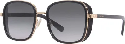 Produktbild von Jimmy Choo Elva-s-2m29o Damen-sonnenbrille Schwarz  Mann Schwarz One Size