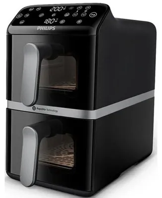 Produktbild von Friteuse PHILIPS Airfryer NA461/00 4000 Serie, 10 l, Doppelkorb