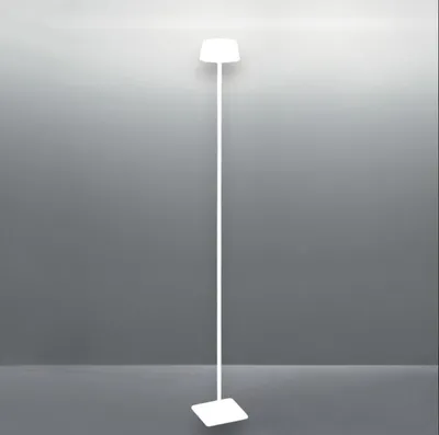 Image de Lampadaire contemporain Métal pur Blanc Led 1,5W 3000K Ip54