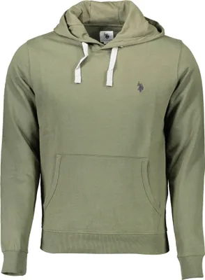 Produktbild von Grünes Herren-Sweatshirt: Stylischer Kapuzenpullover ohne Reißverschluss