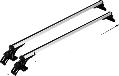 Produktbild von Dachträger, 75 kg Tragfähigkeit, Universelle Passform, schwarz