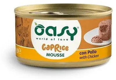 Immagine prodotto di Oasy Caprice Mus con pollo per gatti 85 g