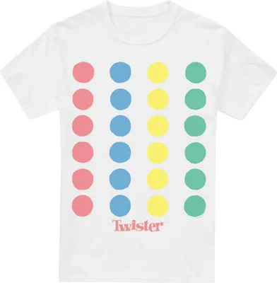 Image de Twister - T-shirt pour homme TV5207 (4XL) (Blanc)
