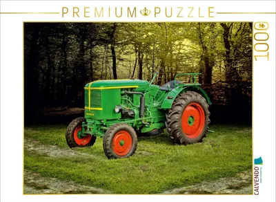 Produktbild von Calvendo Oldtimer Traktor Deutz 1000 Teile Puzzle quer 640x480mm, Roder Peter; 7302345