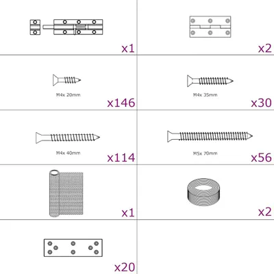 Zdjęcie produktu dla vidaXL Klatka dla kur 9x1,5x1,5 m stalowa