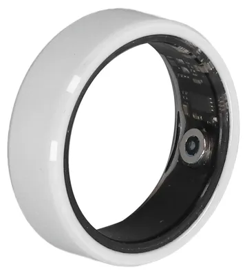 Image de Smart Ring - Tracker d'activité - Étanche - Blanc - Moniteur de fréquence cardiaque - Moniteur de sommeil - Adapté aux hommes - Couleur blanche