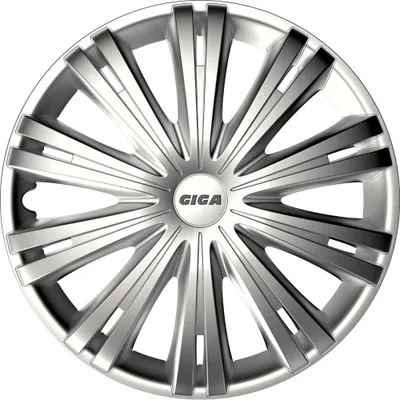 Immagine prodotto di Set di 4 copricerchi PETEX Giga da 14 pollici color argento per auto