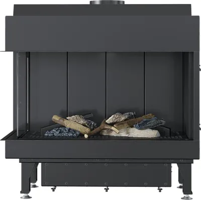 Immagine prodotto di Caminetto a gas KRATKI LEO 70 a sinistra a gas naturale ∅ 100/150 7,3 kW