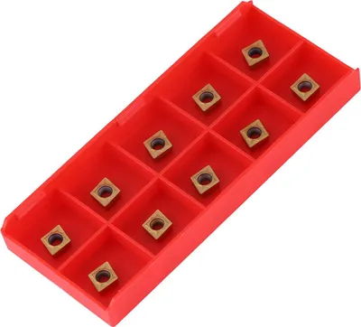Zdjęcie produktu dla 10 sztuk wkładek z węglików spiekanych CNC do frezów tokarskich z pudełkiem