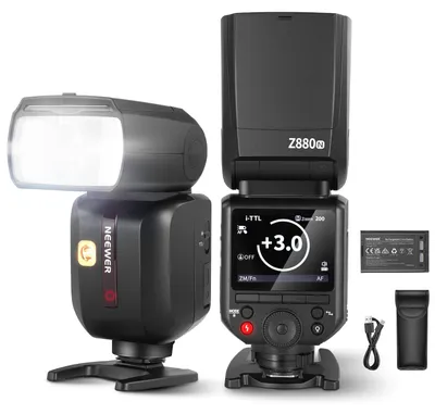 Zdjęcie produktu dla NEEWER Z880-N, lampa błyskowa 2,4G, 76Ws, kompatybilna z Nikon i Godox, instrukcja obsługi
